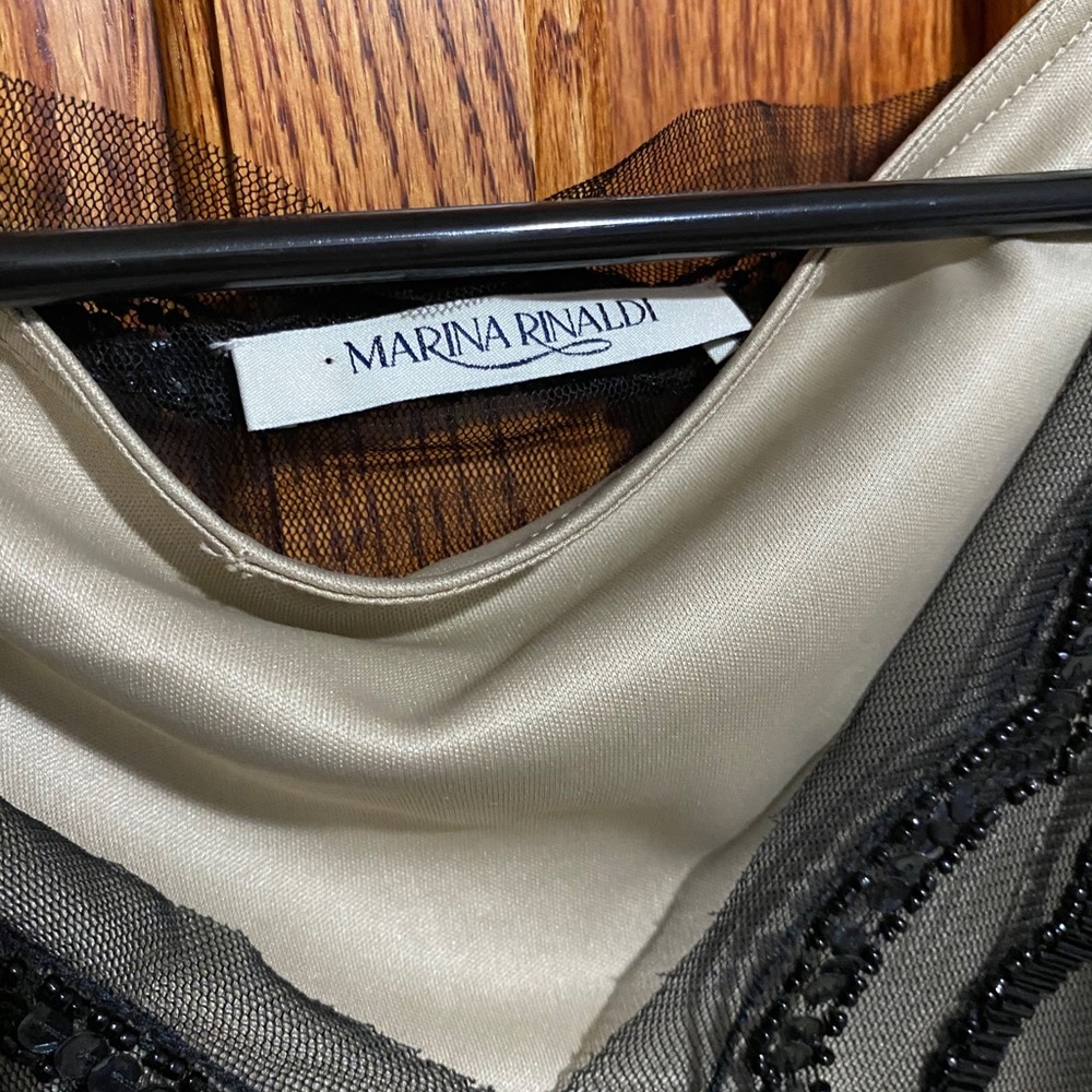 Authentic Marina Rinaldi top size large - Picture 4 of 6